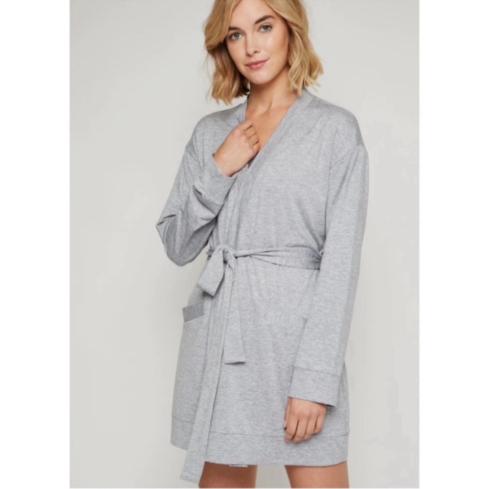 NWT Fourlaps‎ Women’s Stratus Wrap Robe Loungewear Yoga Athleisure Comfy